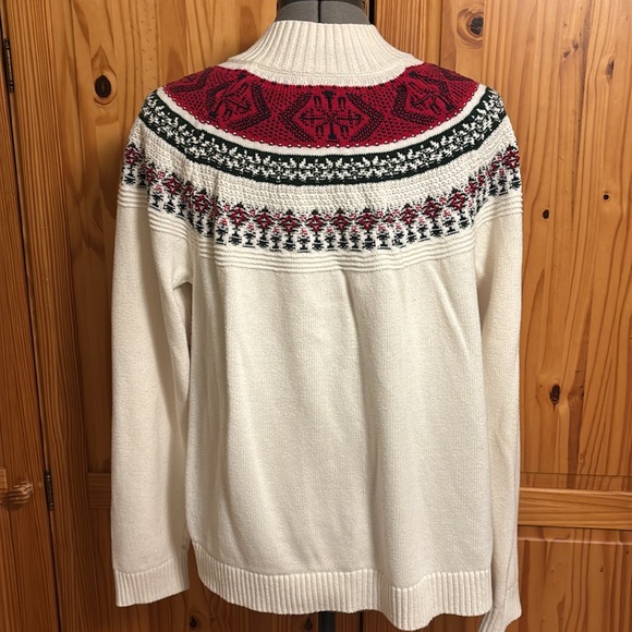 Christopher & banks knit zip up cardigan - Picture 2 of 9